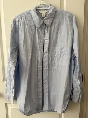 H&M Light Blue Women’s Long-Sleeve Button Shirt
